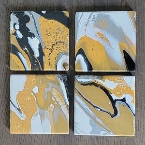 Hand-made Ceramic Coasters